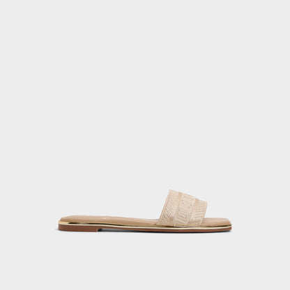 Oceania Sand Women's Flats - Slide sandal - Sand