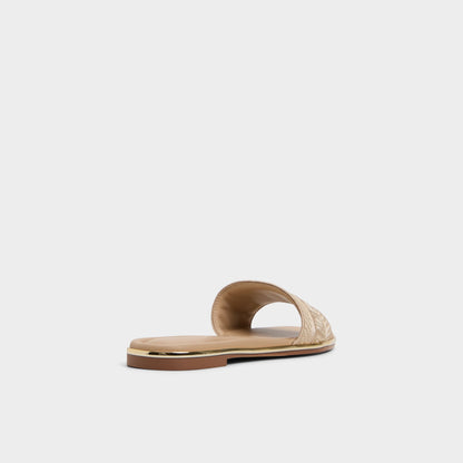 Oceania Sand Women's Flats - Slide sandal - Sand