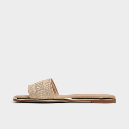 Oceania Sand Women's Flats - Slide sandal - Sand