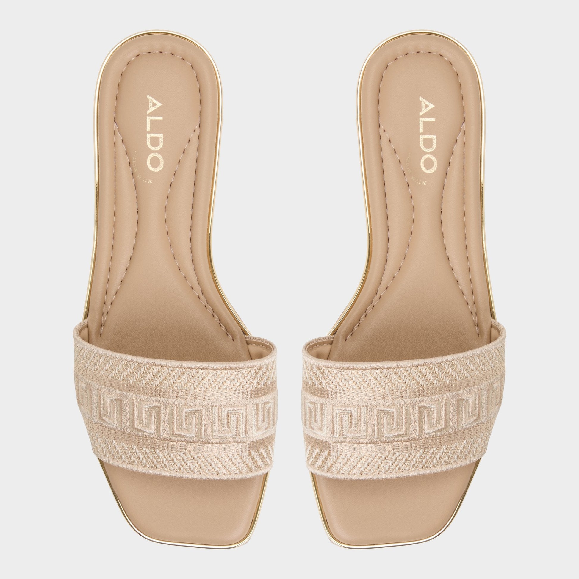 Oceania Sand Women's Flats - Slide sandal - Sand