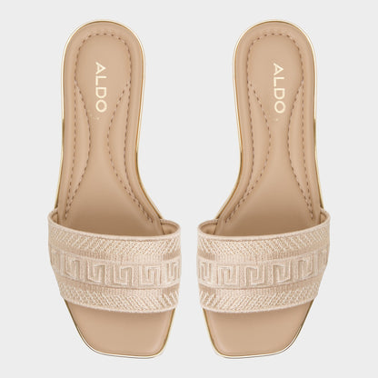 Oceania Sand Women's Flats - Slide sandal - Sand