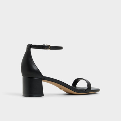 Calliope Black Women's Block heels - Heeled sandal, Block heel - Black