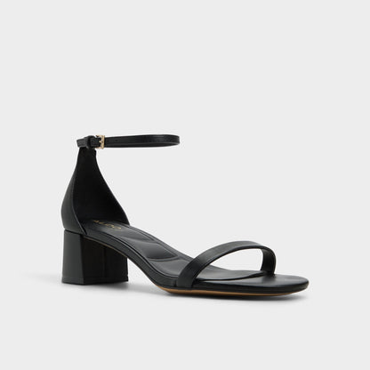 Calliope Black Women's Block heels - Heeled sandal, Block heel - Black