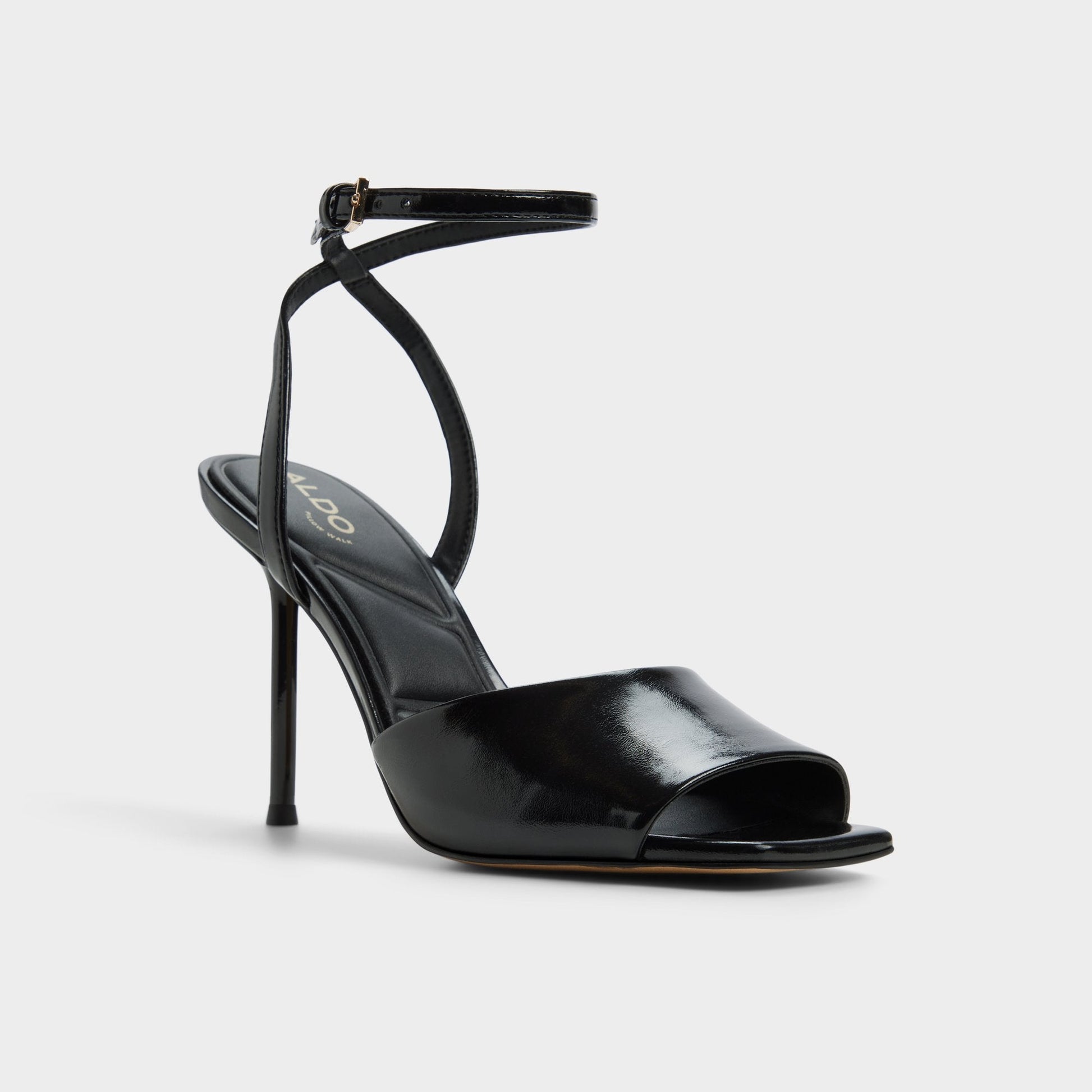 Kaiasien in Black - Heeled sandal, Stiletto heel - Black