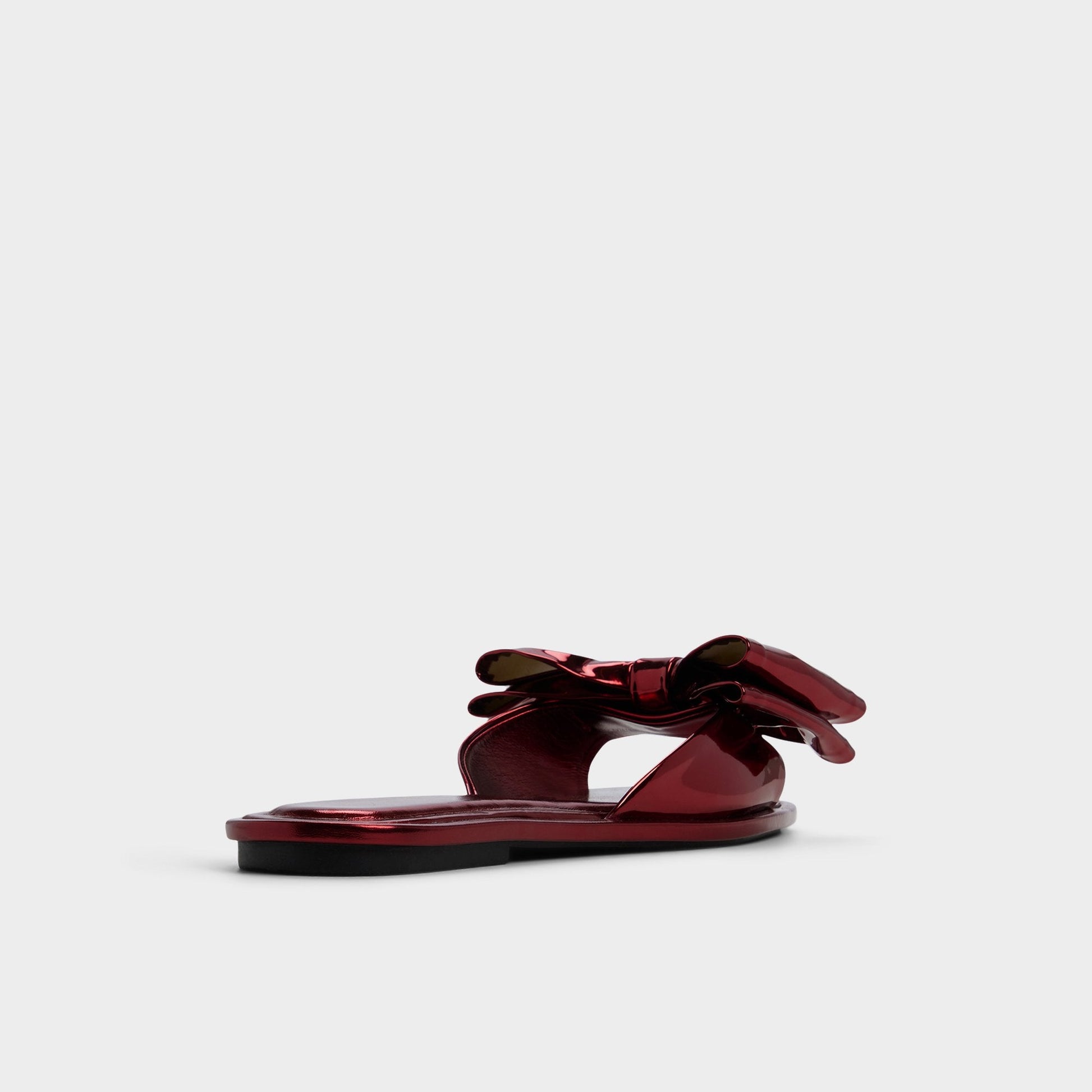 Bowetta in Medium Red - Slide sandal - Medium red