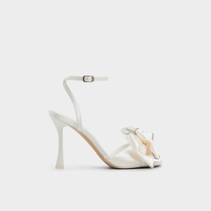 Tinsel in Other White - Strappy heeled sandal, Stiletto heel - Other white