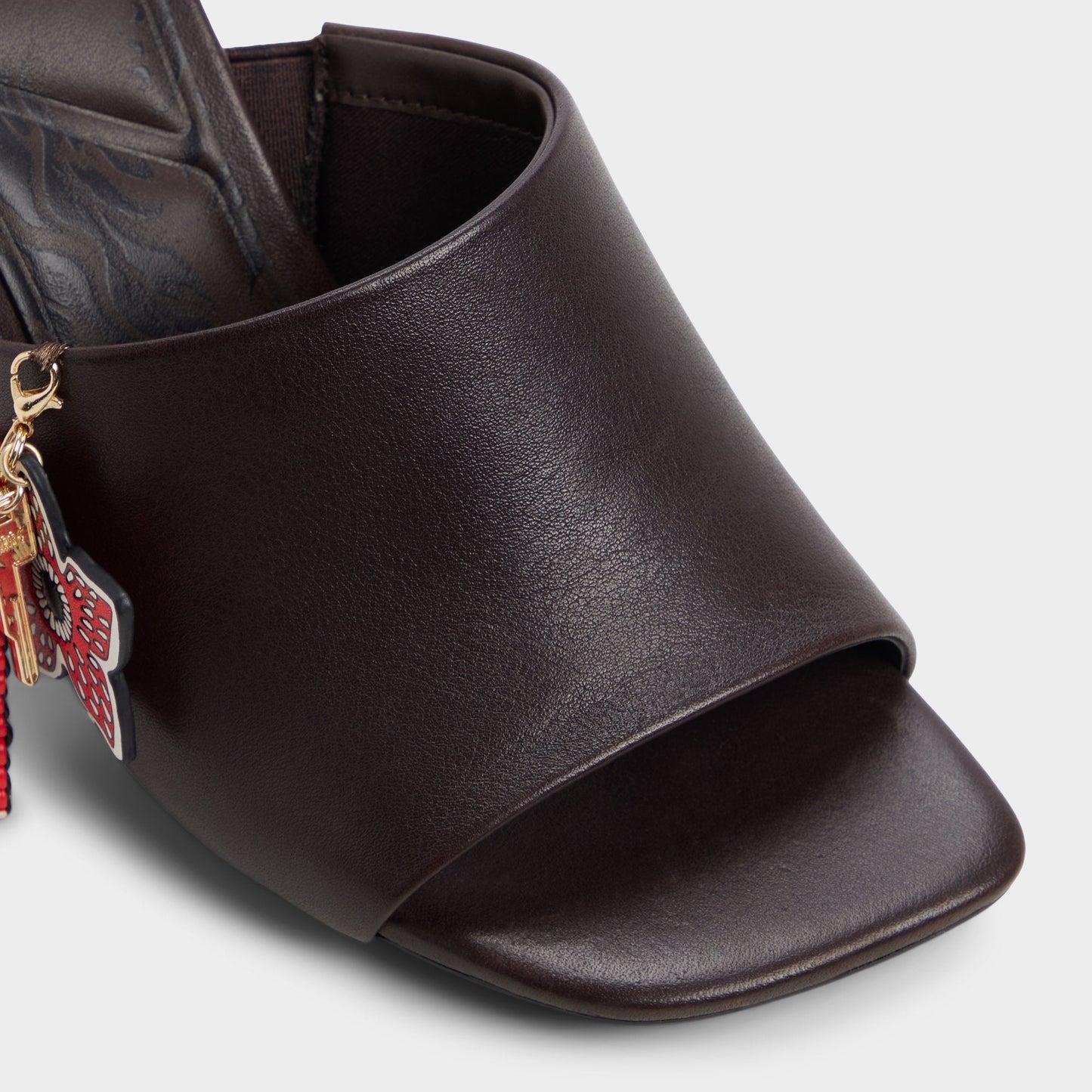 Demogorgon in Dark Brown - Women's heeled mule - Dark brown