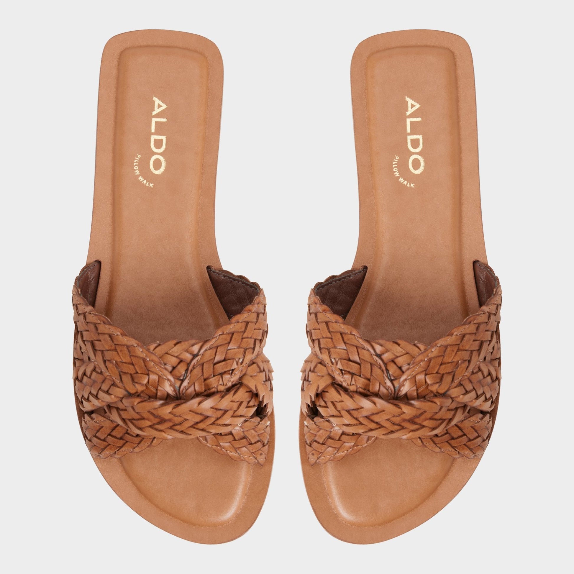 Ravelle Medium Brown Women's Flats -  - Medium Brown