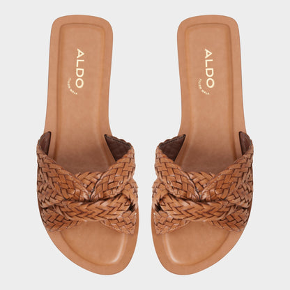 Ravelle Medium Brown Women's Flats -  - Medium Brown