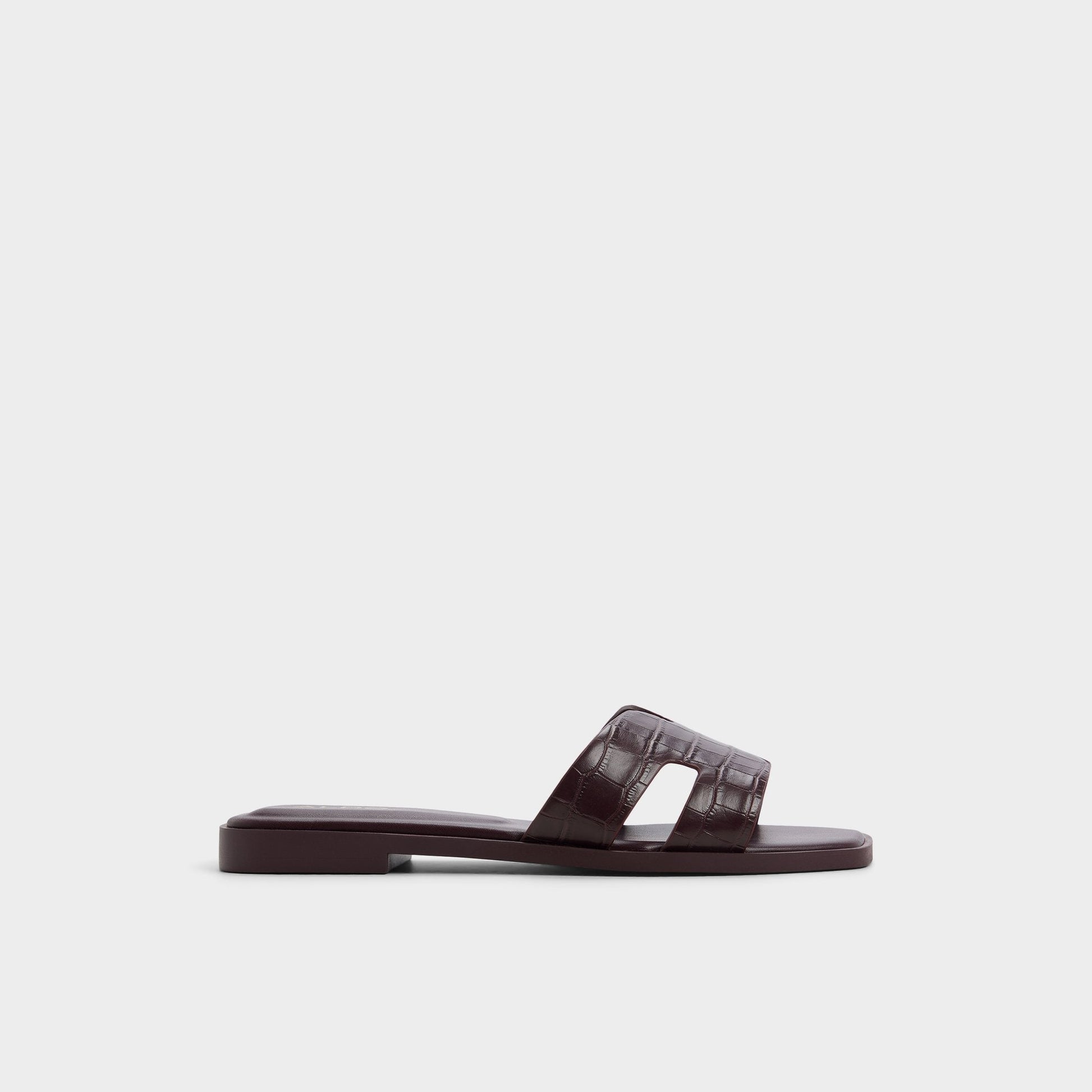 Itsandal in Bordo - Slide sandal - Bordo
