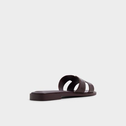 Itsandal in Bordo - Slide sandal - Bordo