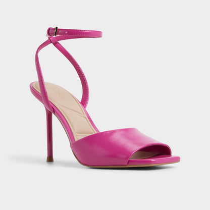 Kaiasien Pink Women's Heeled sandals - Strappy heeled sandal, Stiletto heel - Pink
