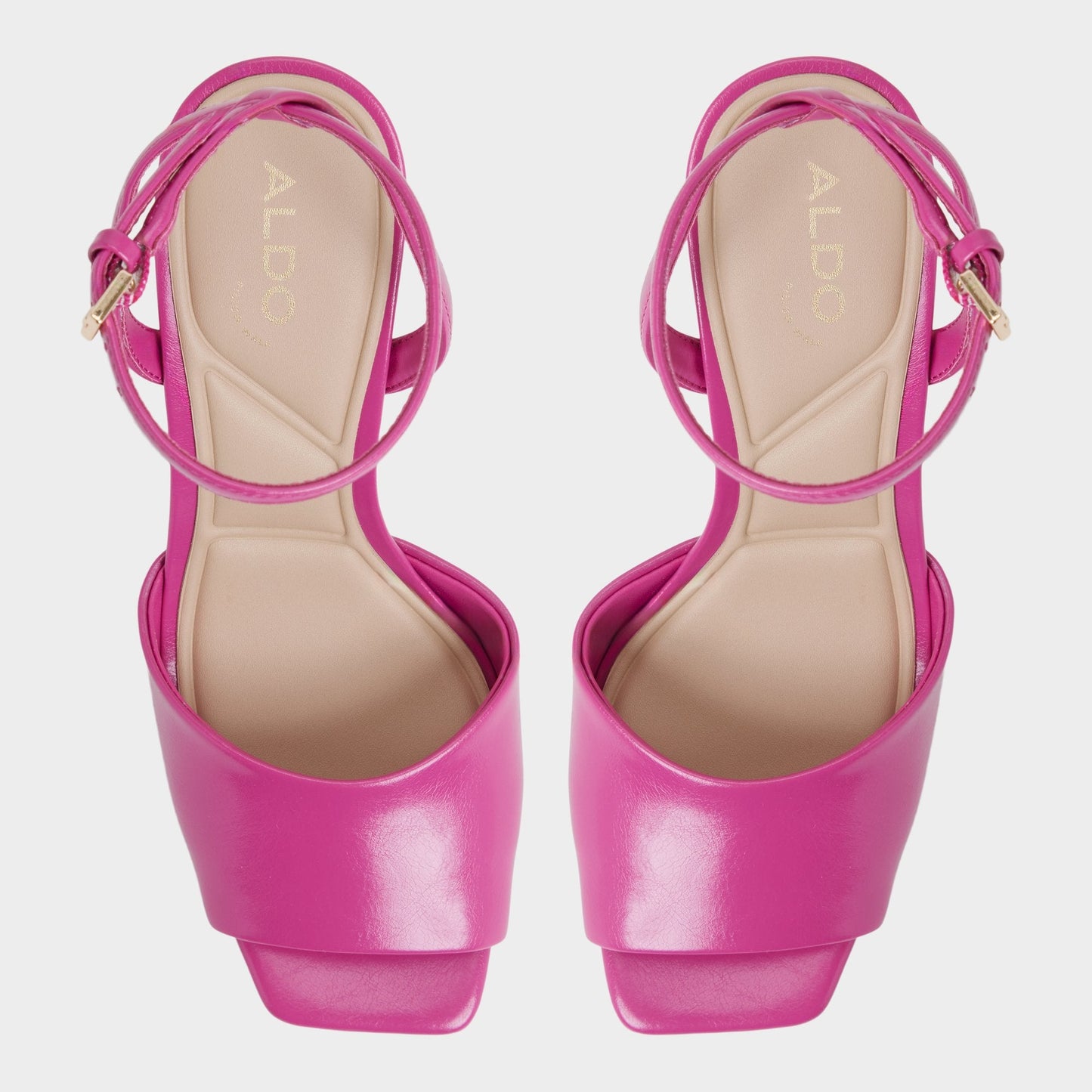 Kaiasien Pink Women's Heeled sandals - Strappy heeled sandal, Stiletto heel - Pink