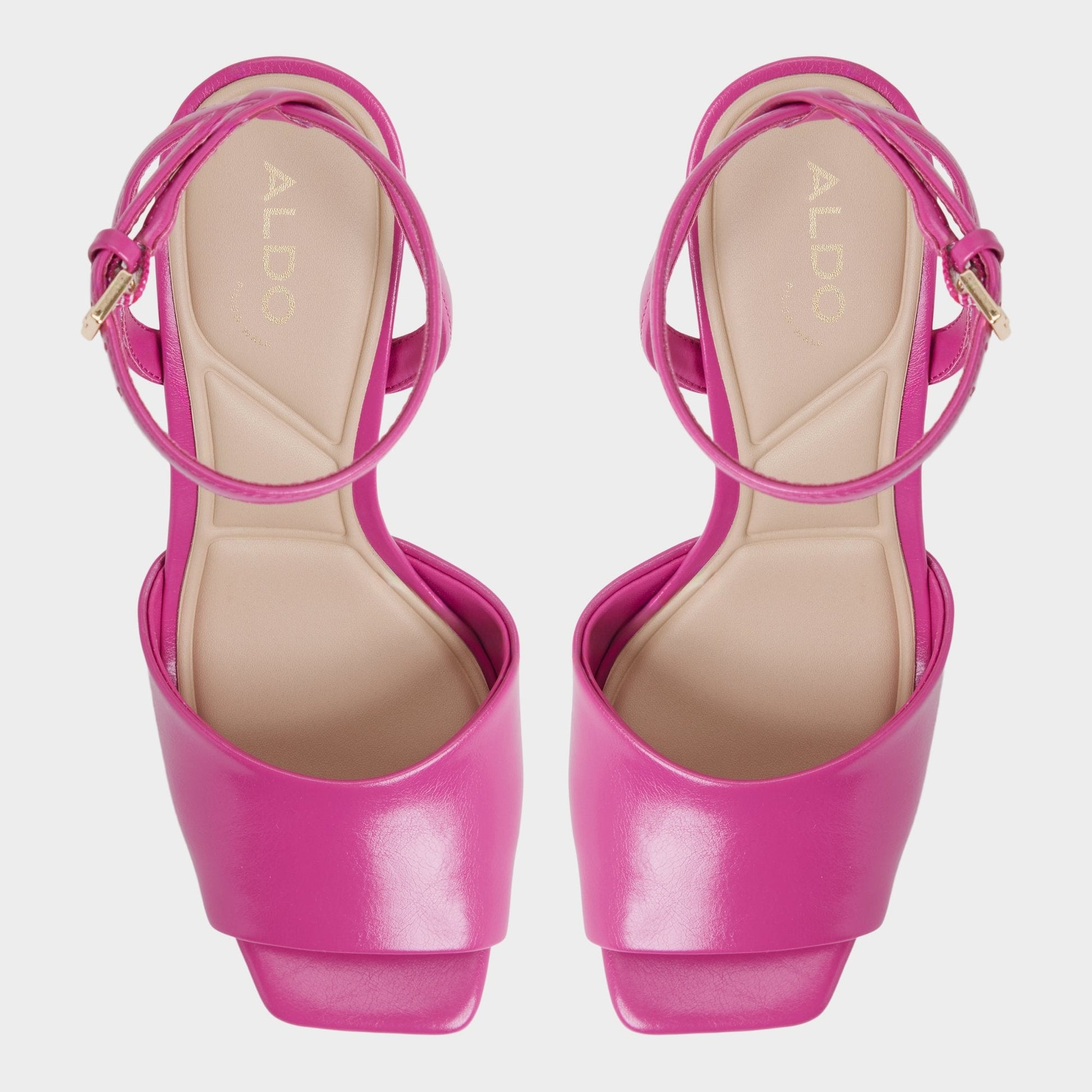 Kaiasien Pink Women's Heeled sandals - Strappy heeled sandal, Stiletto heel - Pink