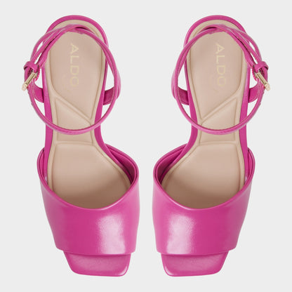 Kaiasien Pink Women's Heeled sandals - Strappy heeled sandal, Stiletto heel - Pink