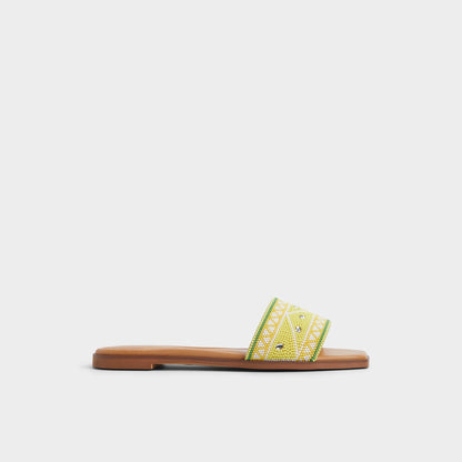 Seavacay Bright Yellow Women's Travel essentials - Slide sandal - Bright Yellow