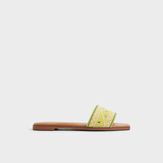 Seavacay Bright Yellow Women's Travel essentials - Slide sandal - Bright Yellow