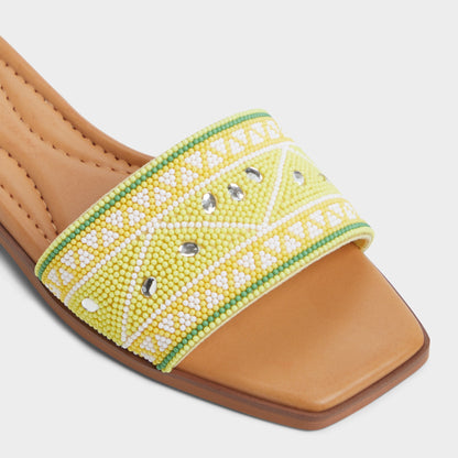 Seavacay Bright Yellow Women's Travel essentials - Slide sandal - Bright Yellow