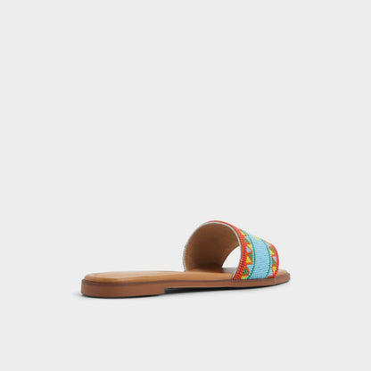 Seavacay Bright Multi Women's Flats - Slide sandal - Bright Multi
