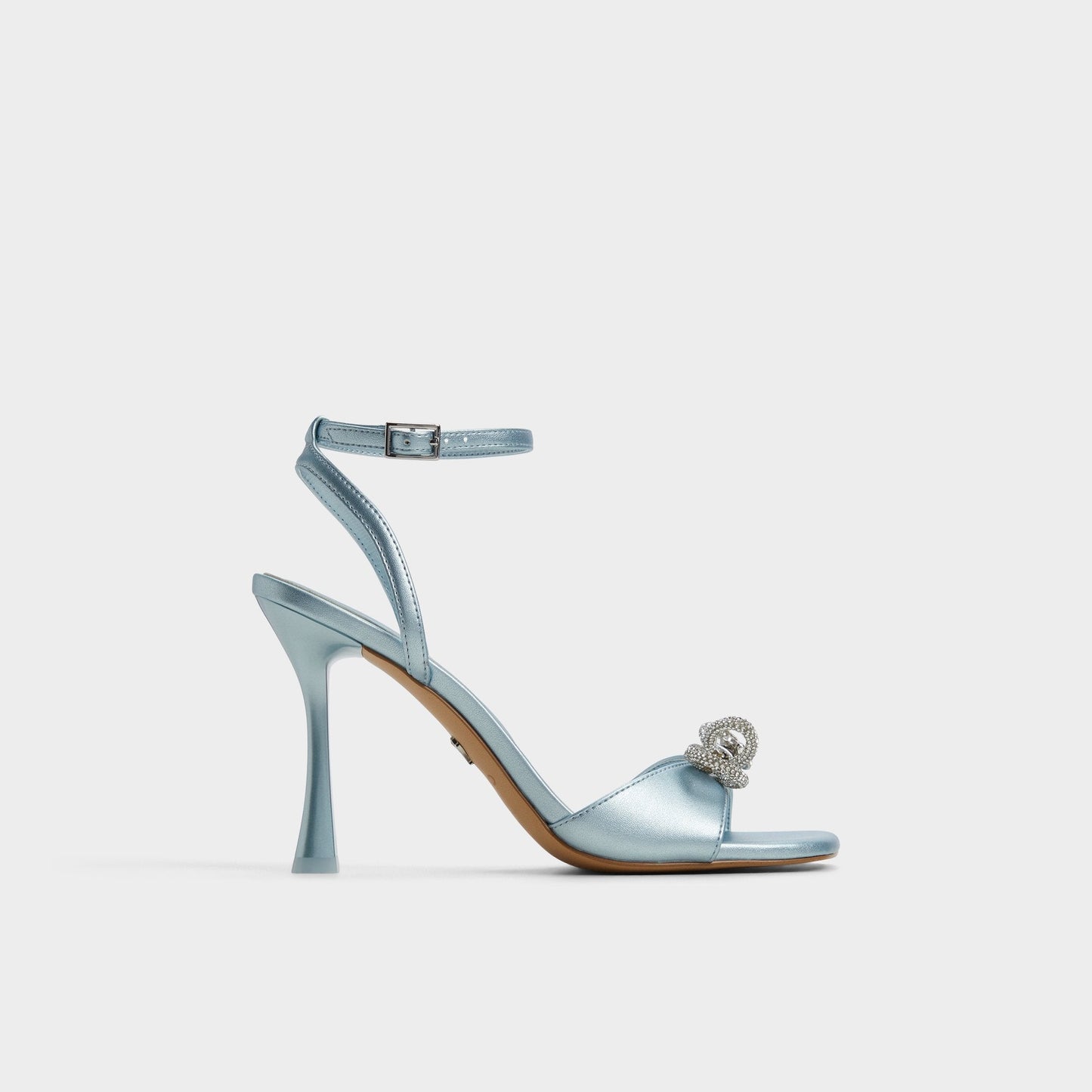 Ozley Other Blue Women's Strappy sandals - Strappy heeled sandal - Other Blue