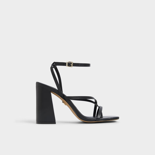 Laurader Other Black Women's Block heels - Strappy heeled sandal, Block heel - Other Black