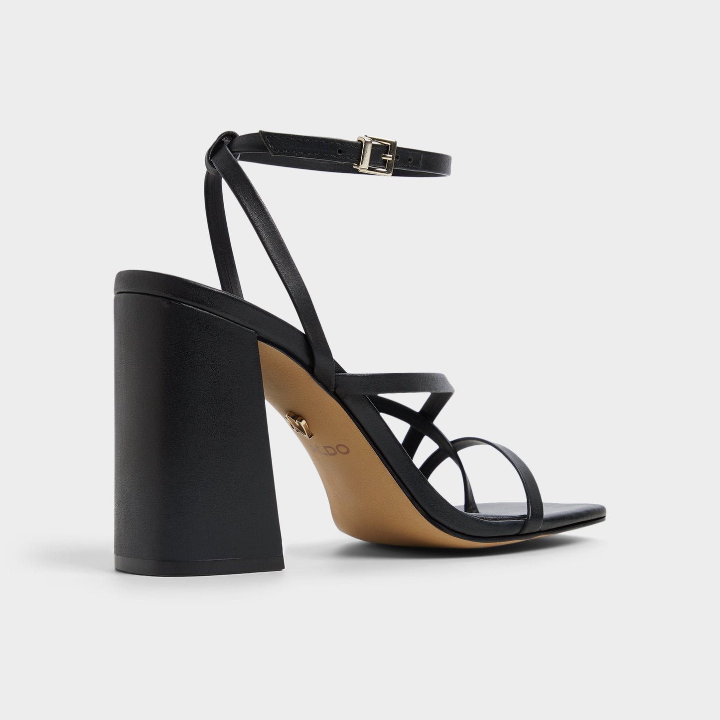 Laurader Other Black Women's Block heels - Strappy heeled sandal, Block heel - Other Black