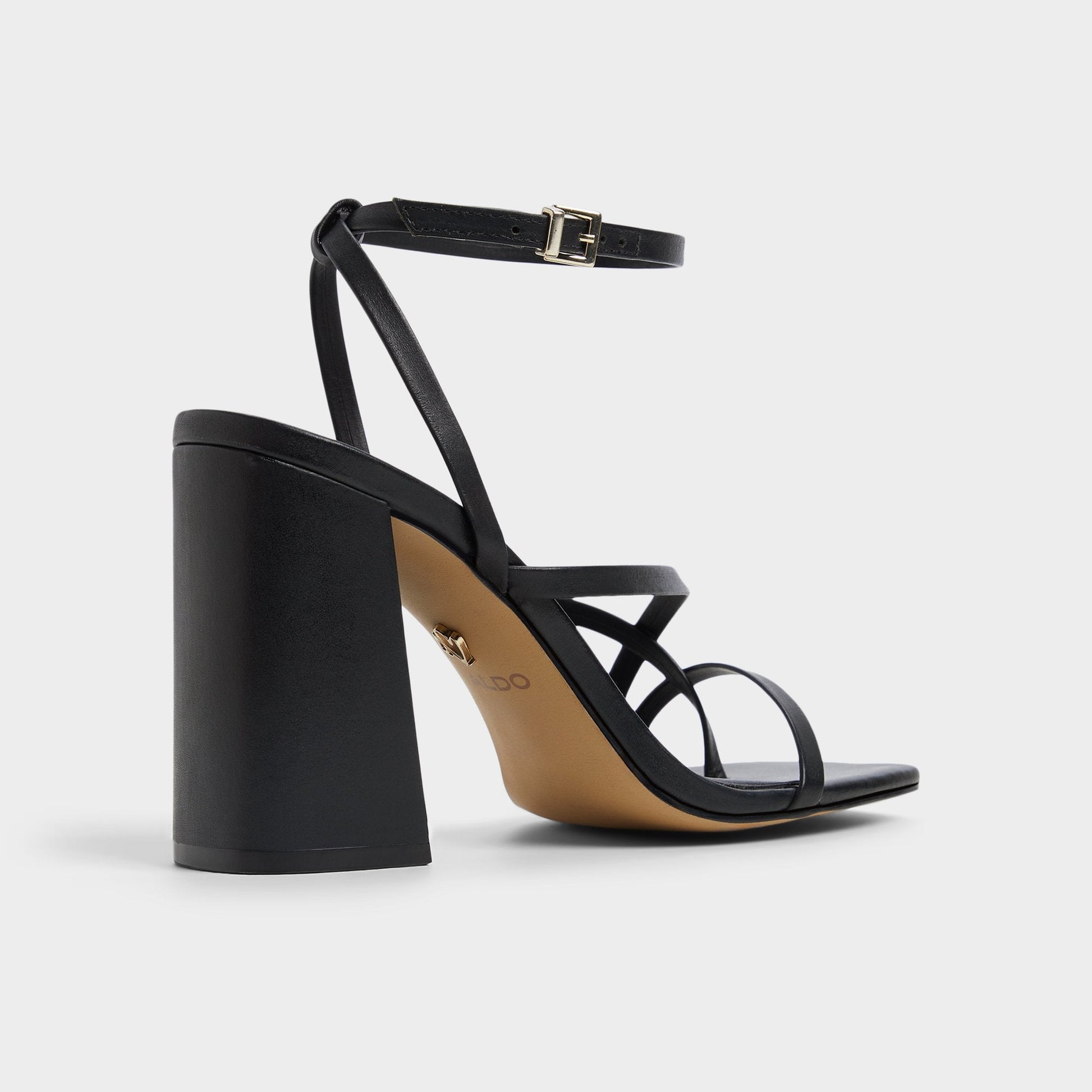 Laurader Other Black Women's Block heels - Strappy heeled sandal, Block heel - Other Black