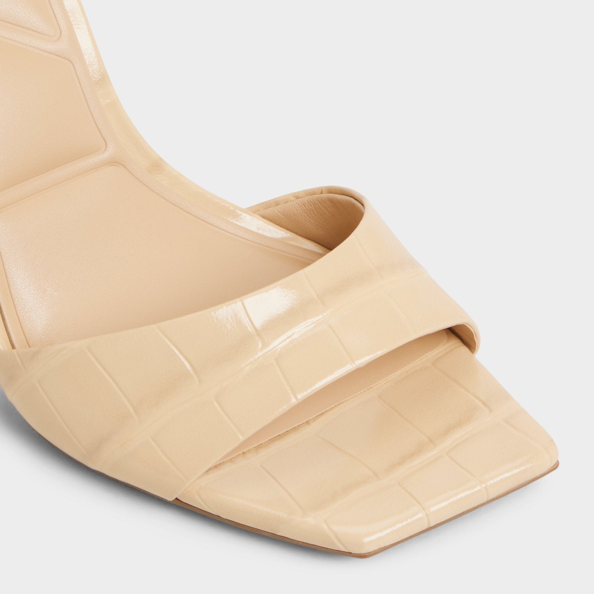 Harmonious in Medium Beige - Strappy heeled sandal - Medium Beige