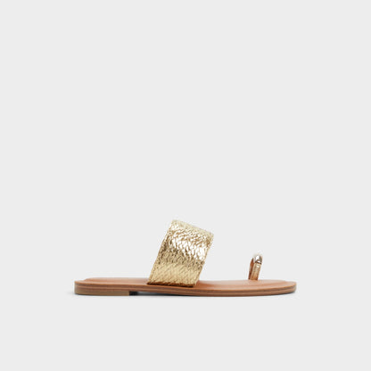 Beachwalk Gold Women's Iridescent metallics - Slide sandal - Gold