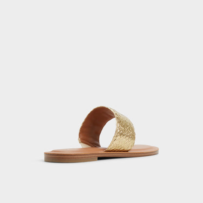 Beachwalk Gold Women's Iridescent metallics - Slide sandal - Gold
