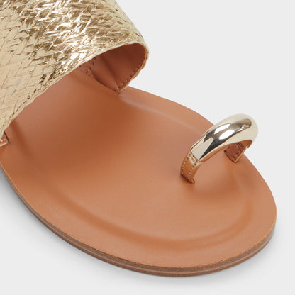 Beachwalk Gold Women's Iridescent metallics - Slide sandal - Gold