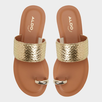 Beachwalk Gold Women's Iridescent metallics - Slide sandal - Gold