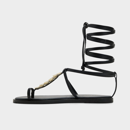 Artemisa Black Women's Travel essentials - T-strap sandal - Black