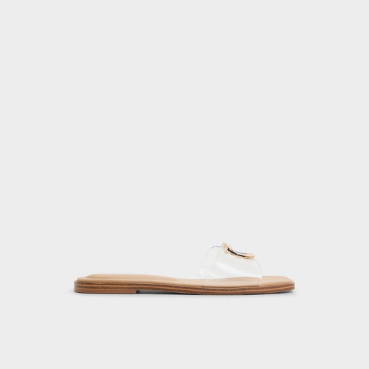 Tidella Clear Women's Flats - Slide sandal - Clear