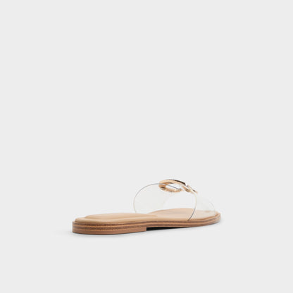 Tidella Clear Women's Flats - Slide sandal - Clear
