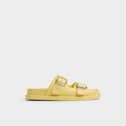 Bohochic Yellow Women's Travel essentials - Footbed sandal, Footbed sandal - Yellow