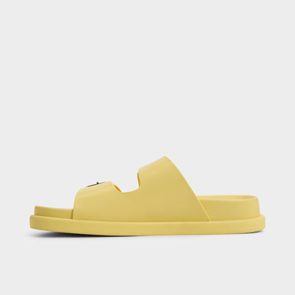 Bohochic Yellow Women's Travel essentials - Footbed sandal, Footbed sandal - Yellow