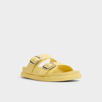 Bohochic Yellow Women's Travel essentials - Footbed sandal, Footbed sandal - Yellow