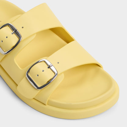 Bohochic Yellow Women's Travel essentials - Footbed sandal, Footbed sandal - Yellow