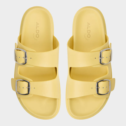 Bohochic Yellow Women's Travel essentials - Footbed sandal, Footbed sandal - Yellow