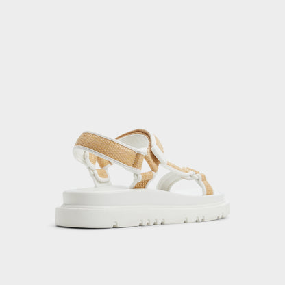 Oceana Natural Women's Footbed sandals - Footbed sandal - Natural