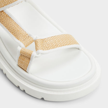 Oceana Natural Women's Footbed sandals - Footbed sandal - Natural