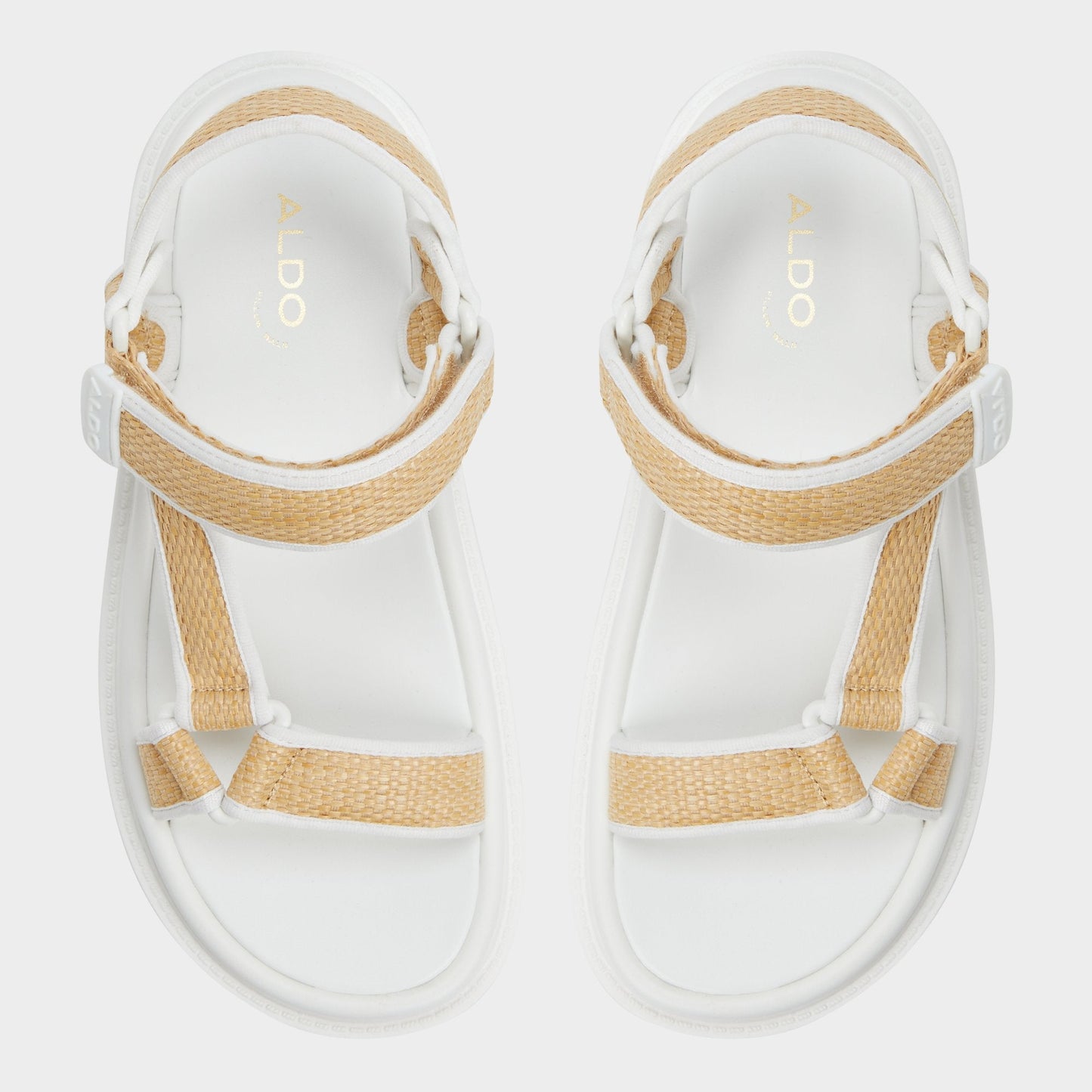 Oceana Natural Women's Footbed sandals - Footbed sandal - Natural