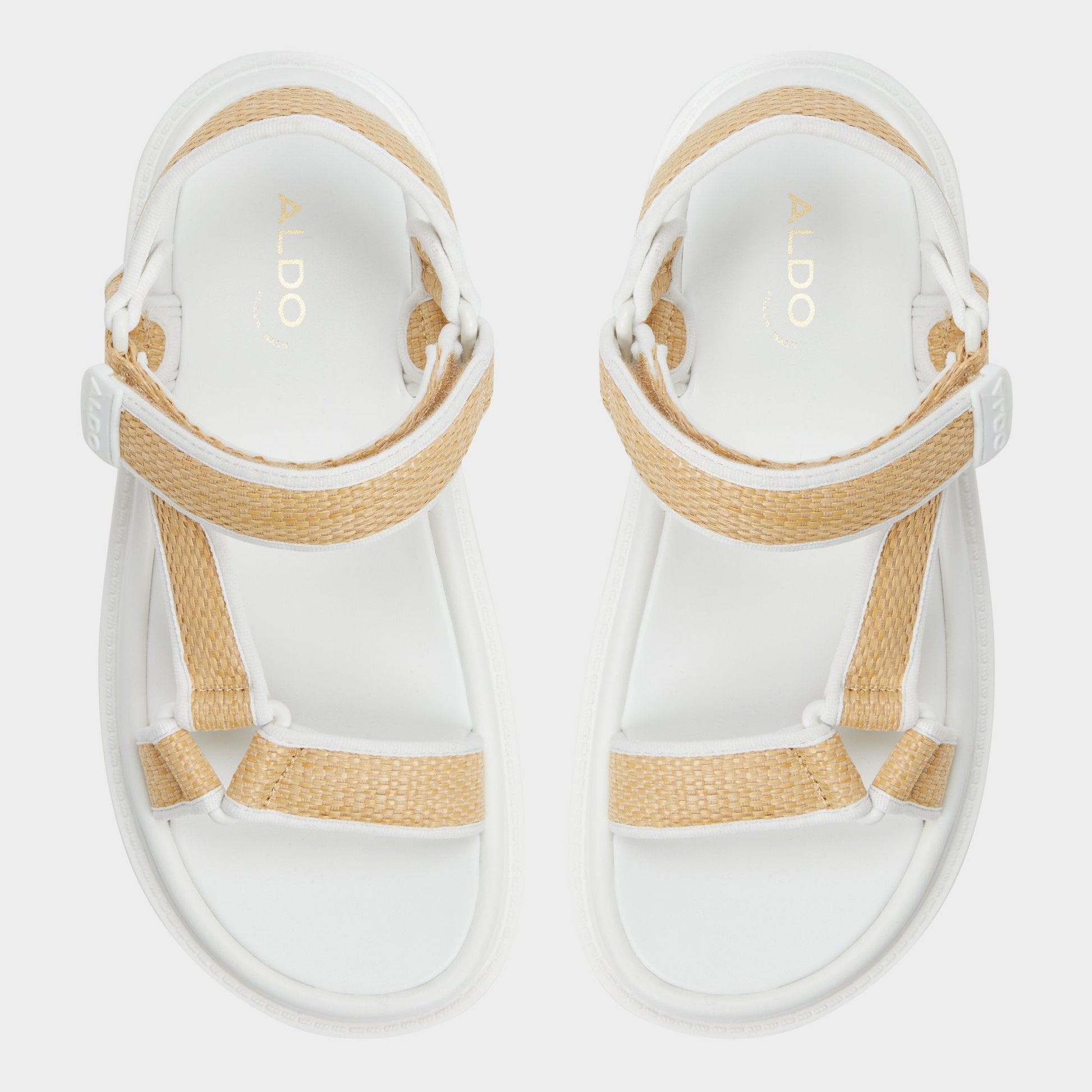 Oceana Natural Women's Footbed sandals - Footbed sandal - Natural