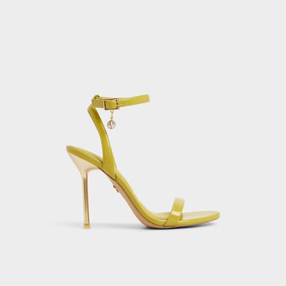 Maristou-xt Lime Green Women's Heeled sandals - Strappy heeled sandal, Stiletto heel - Lime Green