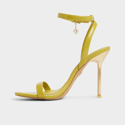 Maristou-xt Lime Green Women's Heeled sandals - Strappy heeled sandal, Stiletto heel - Lime Green