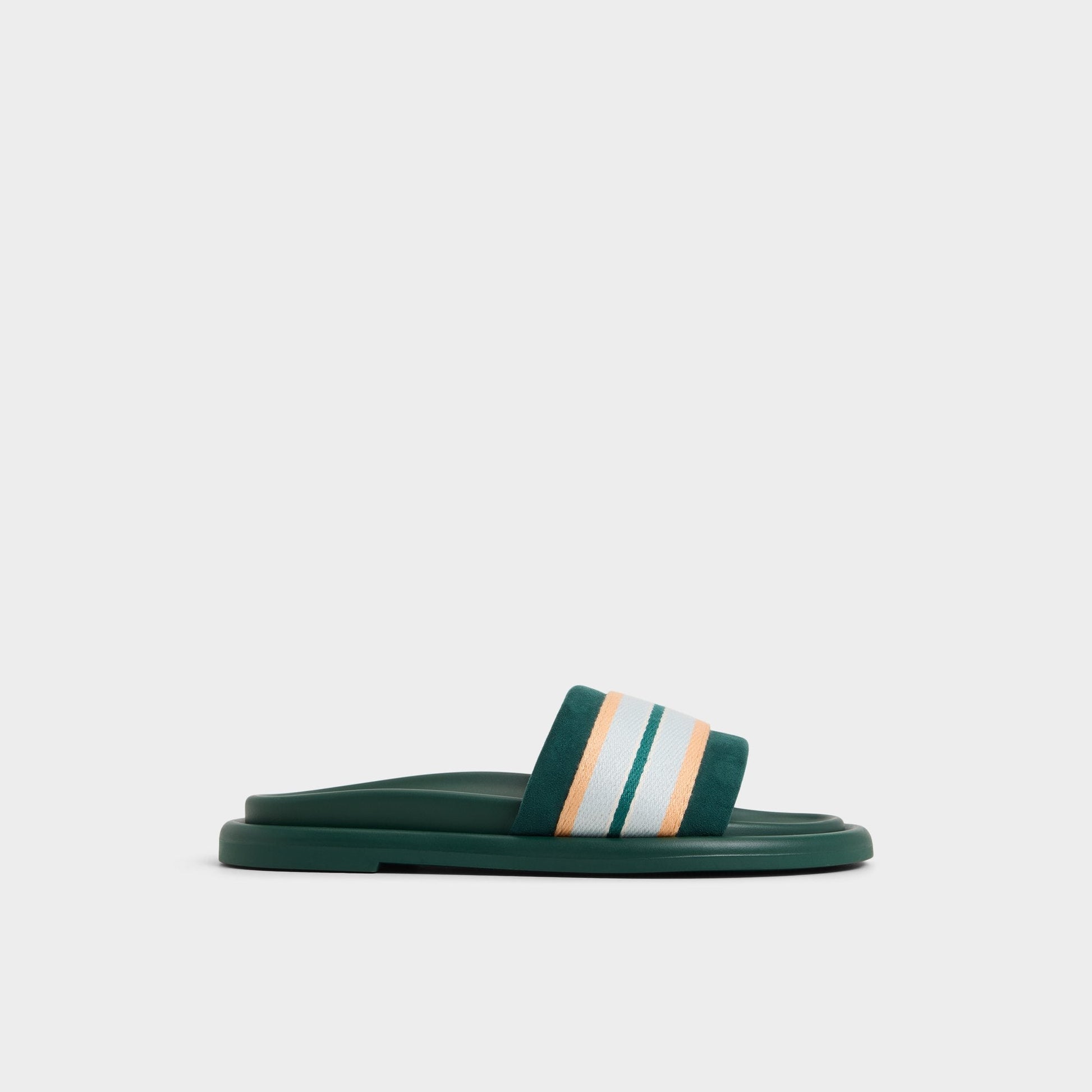 Nydelagan in Open Green - , Footbed sandal - Open green
