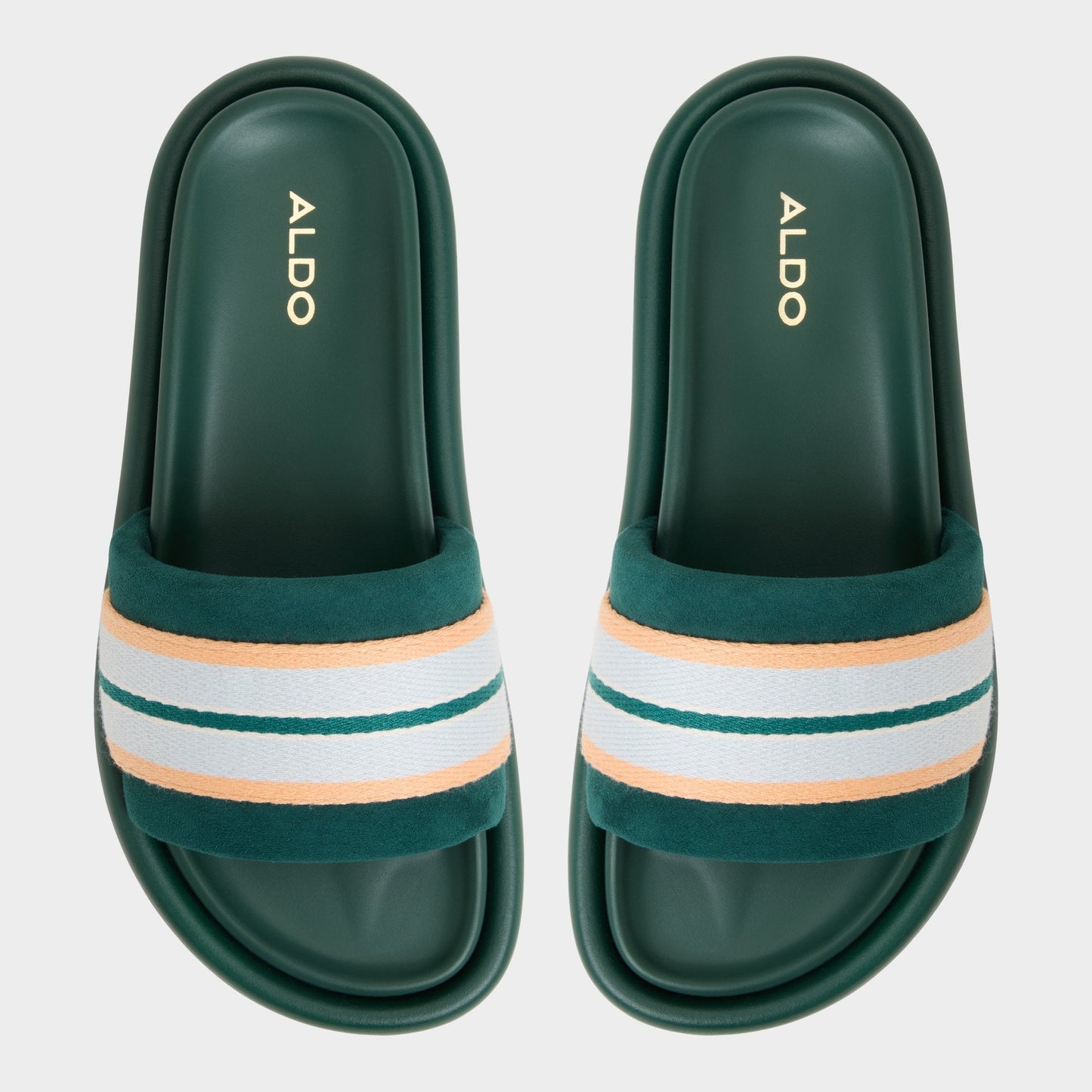 Nydelagan in Open Green - , Footbed sandal - Open green