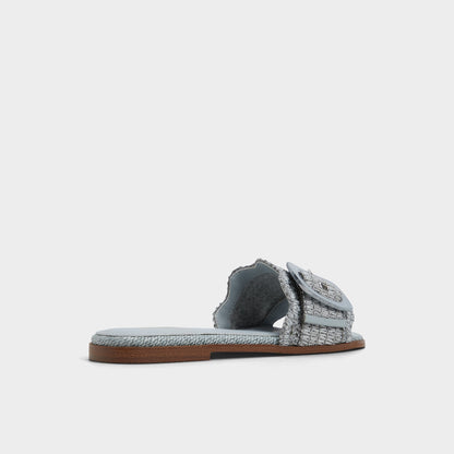 Wavysally in Other Blue 14051763 - Slide sandal - Other blue