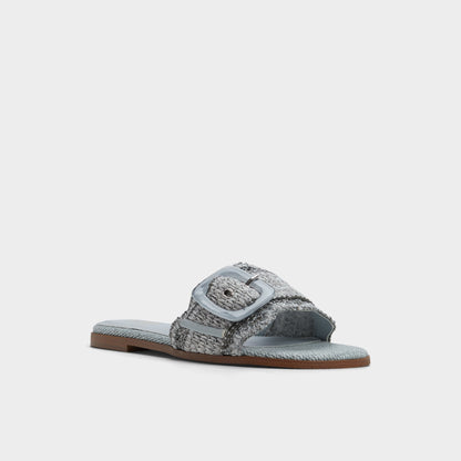 Wavysally in Other Blue 14051763 - Slide sandal - Other blue